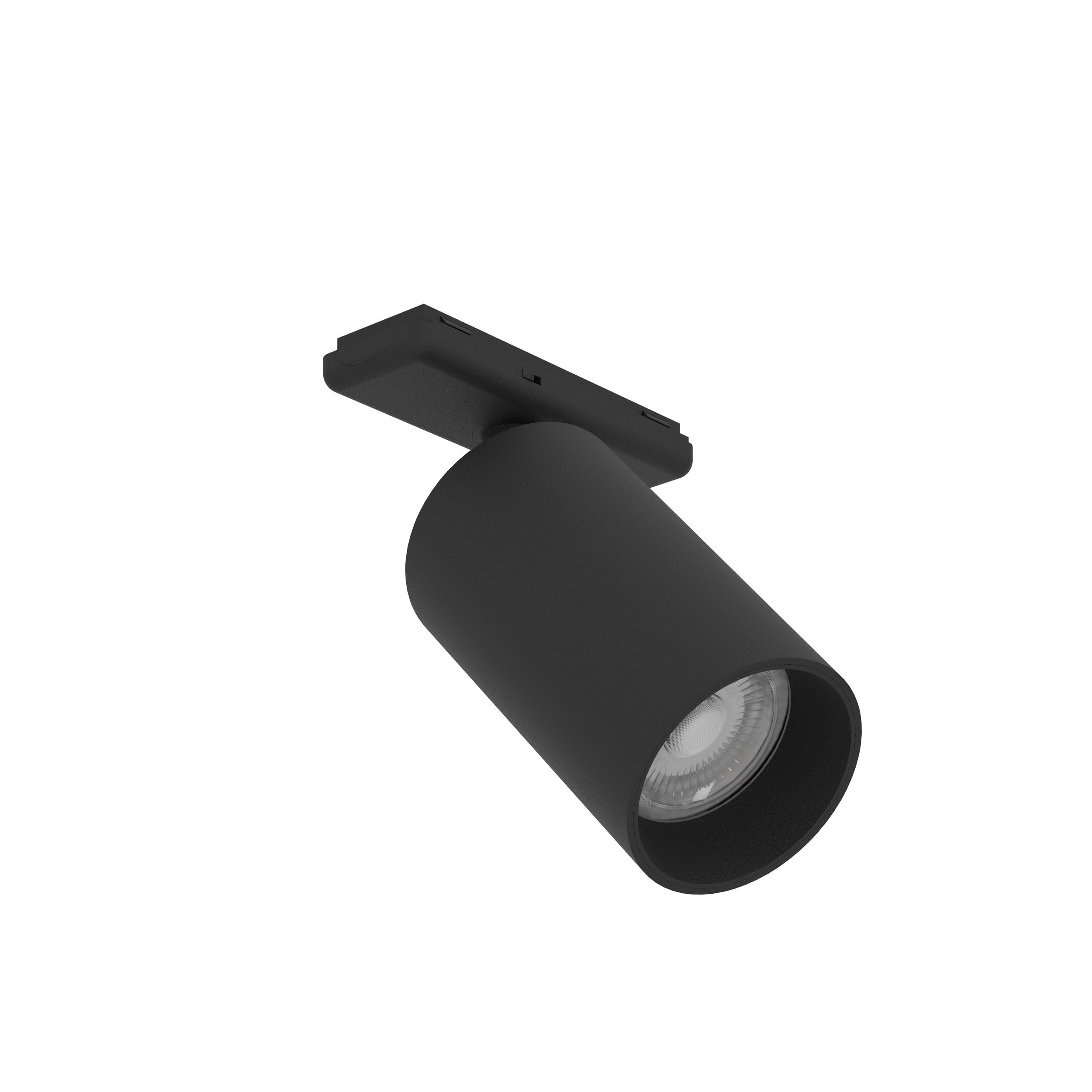 B&Q -  Track Plus Slim Black Spot Light Wbs