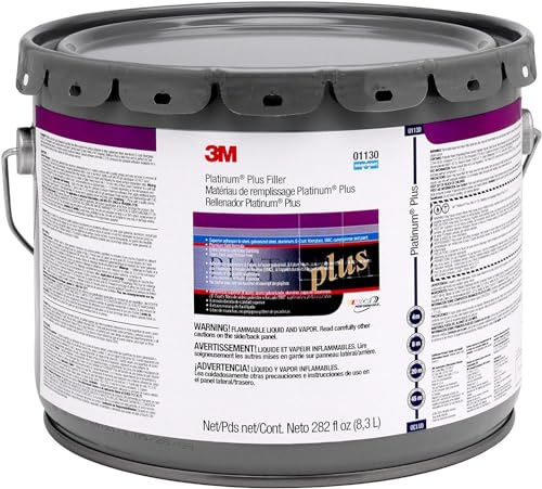 Bondo/Dynatron/Marson/Mar-Hyde Produ 01130 3M PLATINUM PLUS FILLER 01130 3 GALLON US PAIL 1 P