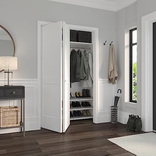 Image of Richelieu | Onward 48-inch Bi-Fold Sliding Single Door Hardware Kit, White