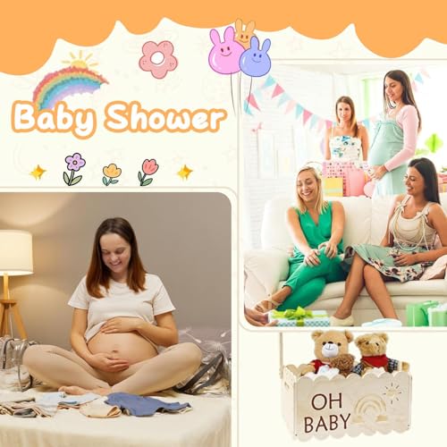 Cajas recuerdo para canastilla de recién nacido y decoración 4