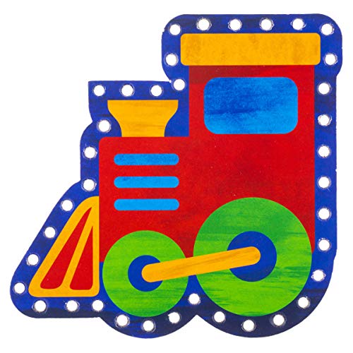 Juguete de enhebrar Stephen Joseph de transporte ideal para viajes en coche 3
