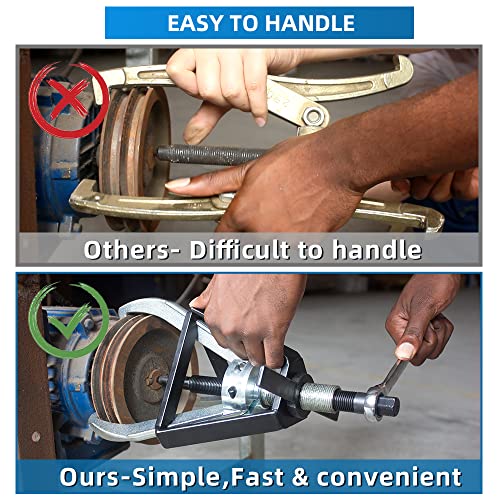 Bestool 3 Jaw Gear Puller,20 Ton Pulley Puller Tool, Removal Tool For Gears, Pulley, Flywheel #TOP1