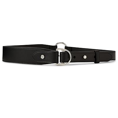 Lauren Ralph Lauren Equestrian D Ring Leather Belt Women