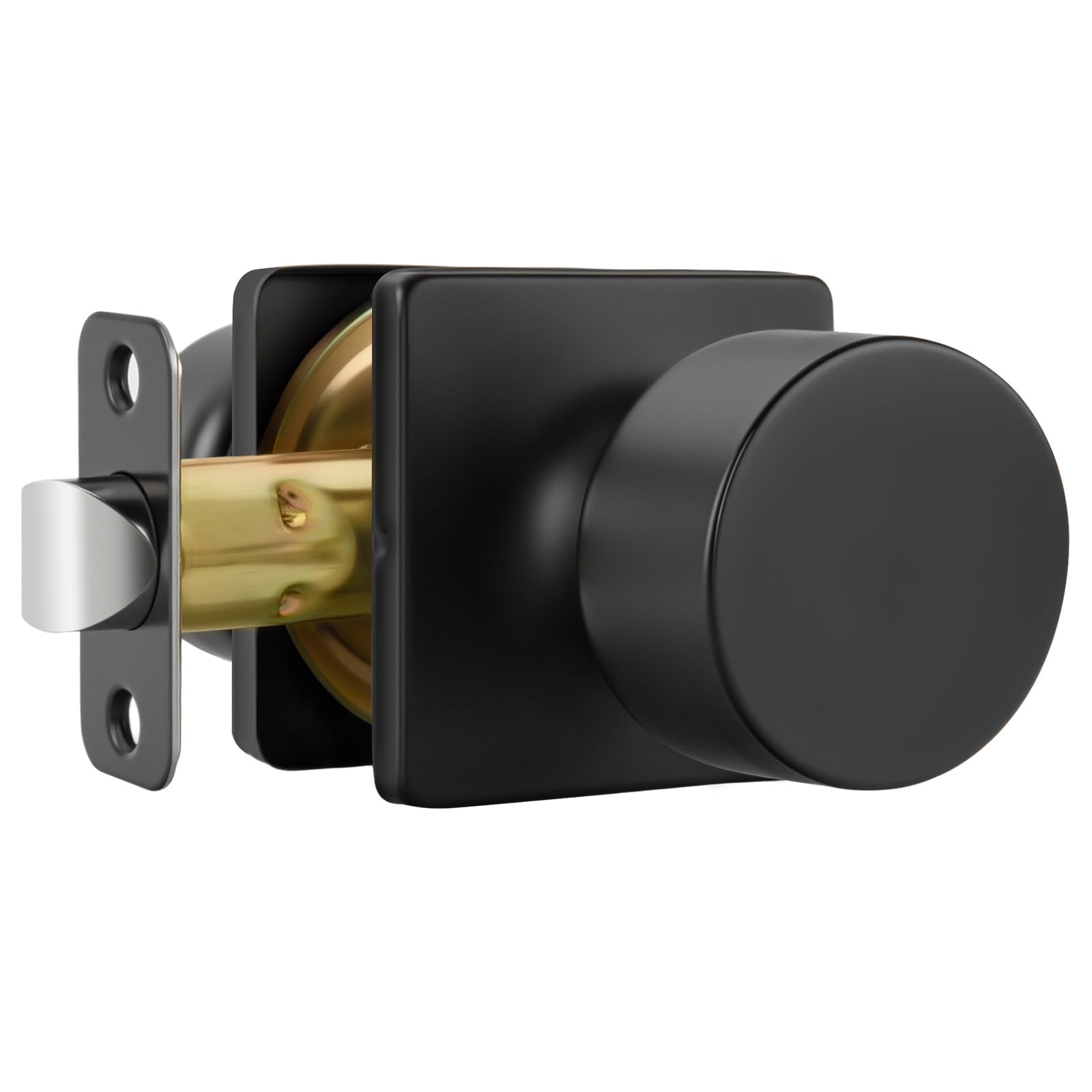 Black Privacy Door Knobs - 10 Pack -9 Black Privacy Door Knobs - 10 Pack -9