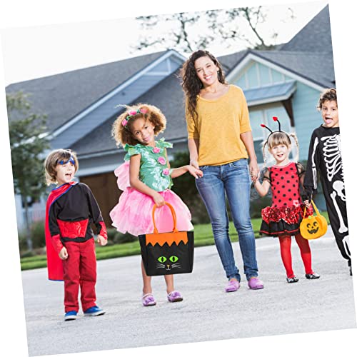 NOLITOY Bolsa De Halloween Sacolas Doces Ou Travessuras Bolsas De Mão Sacos De Lembrancinhas De Hall