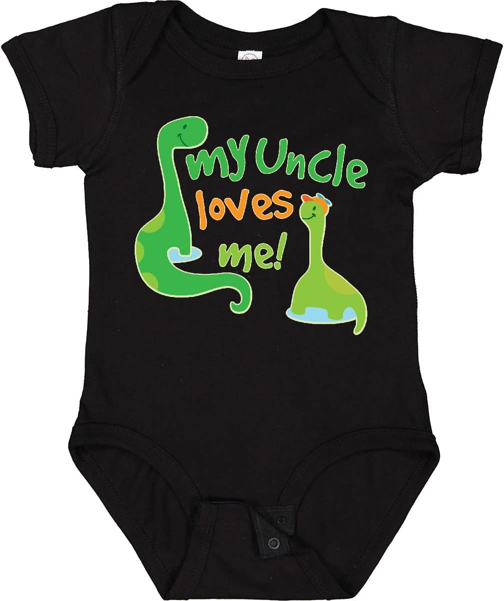 inktastic My Uncle Loves Me Baby Bodysuit