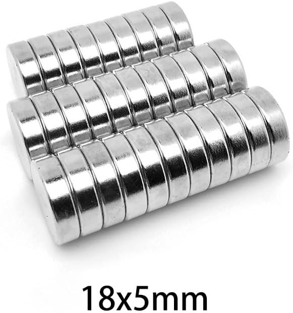 2/5/10/20/50PCS 18x5 Round Magnetic 18x5mm 18 * 5 Thick Cylinder Rare Earth Neodymium 18mm x 5mm magnet(5pcs)