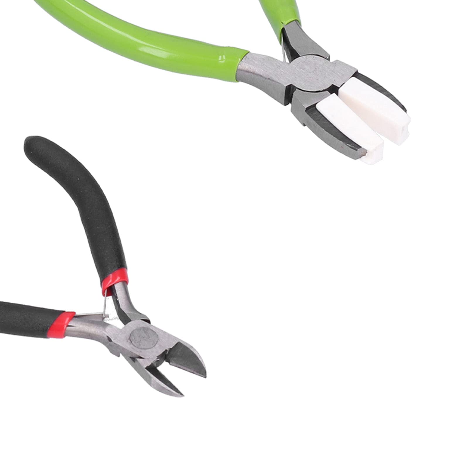 Pinze Professionali Per Gioielli Set 5 Pezzi Kit Di Attrezzi Per Avvolgimento E Crimpatura In Acciaio Ad Alto Tenore Di Carbonio Con Manico In Gomma Per Creazione Di Gioiel