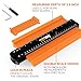 Lenski Contour Gauge Tool With Lock, Super Gauge Shape and Outline Tool for Corners and Contoured, Woodworking DIY Tools for Men Husband Dad