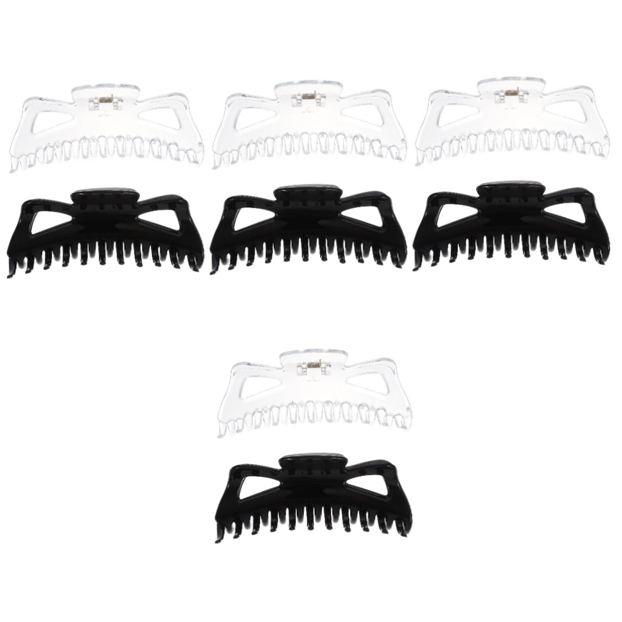 Didiseaon 4 Set Di Fermagli Per Alla Moda Per Donna Con Mascella Per Coda Di Cavallo E Styling Dei 2 Pezzi * 4