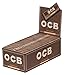 Produktbild OCB Virgin Regular Zigarettenpapier ungebleicht kurz 50 Blatt/Heftchen 5 Boxen (250 Heftchen)