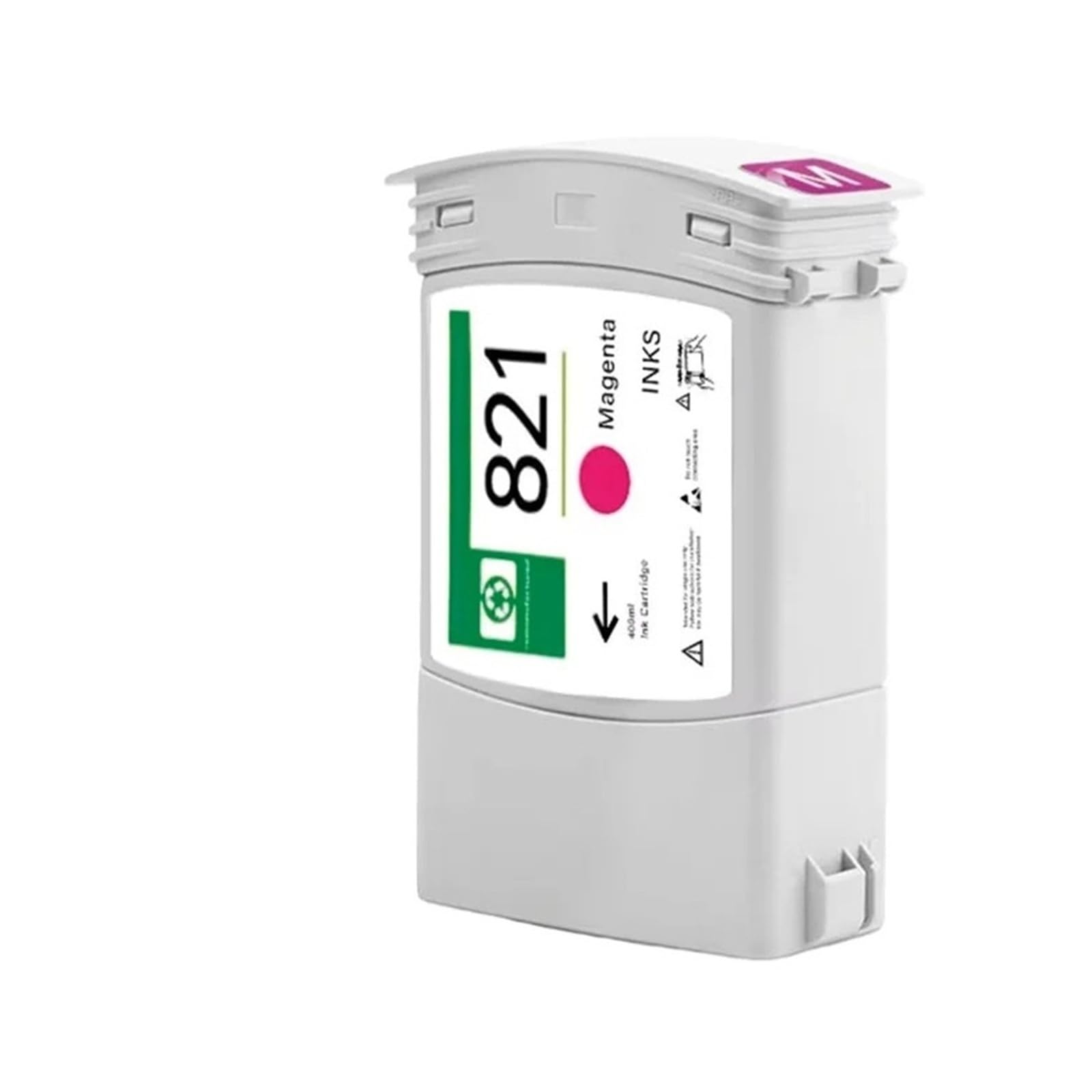 Cartucce d'inchiostro 821 821A compatibili for HP Latex 110 115 310 | 315 330 335 360 365 370 560 570 L360, G0Y89A 86A 87A 92A, 400ML/Cartuccia(Magenta)