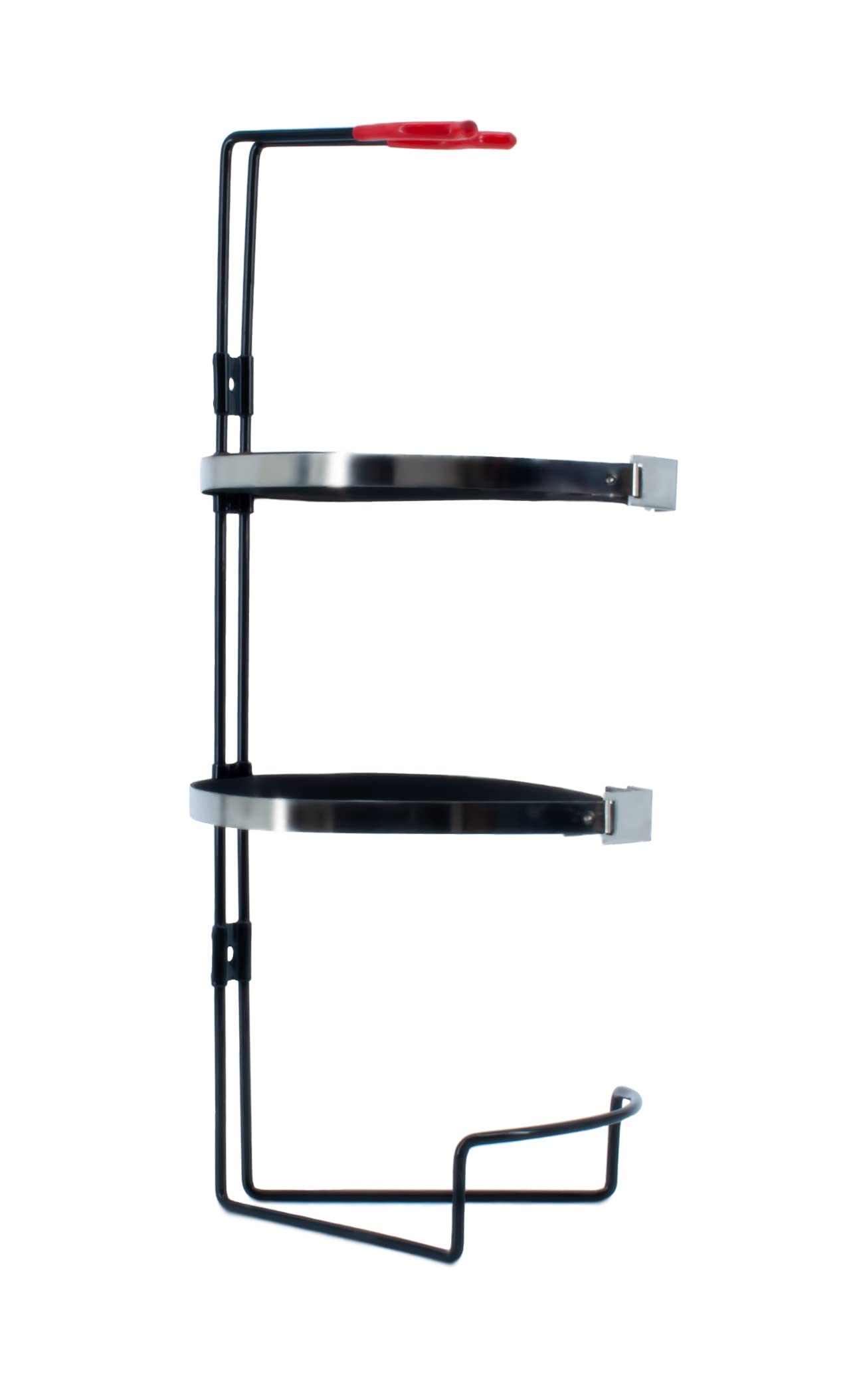 Firexo Soporte de Transporte para Rojo extintor de Incendios de 6 litros - Soporte de extintor automático para Paredes, automóviles, autobuses, caravanas, autocaravanas, Barcos y Cualquier vehículo