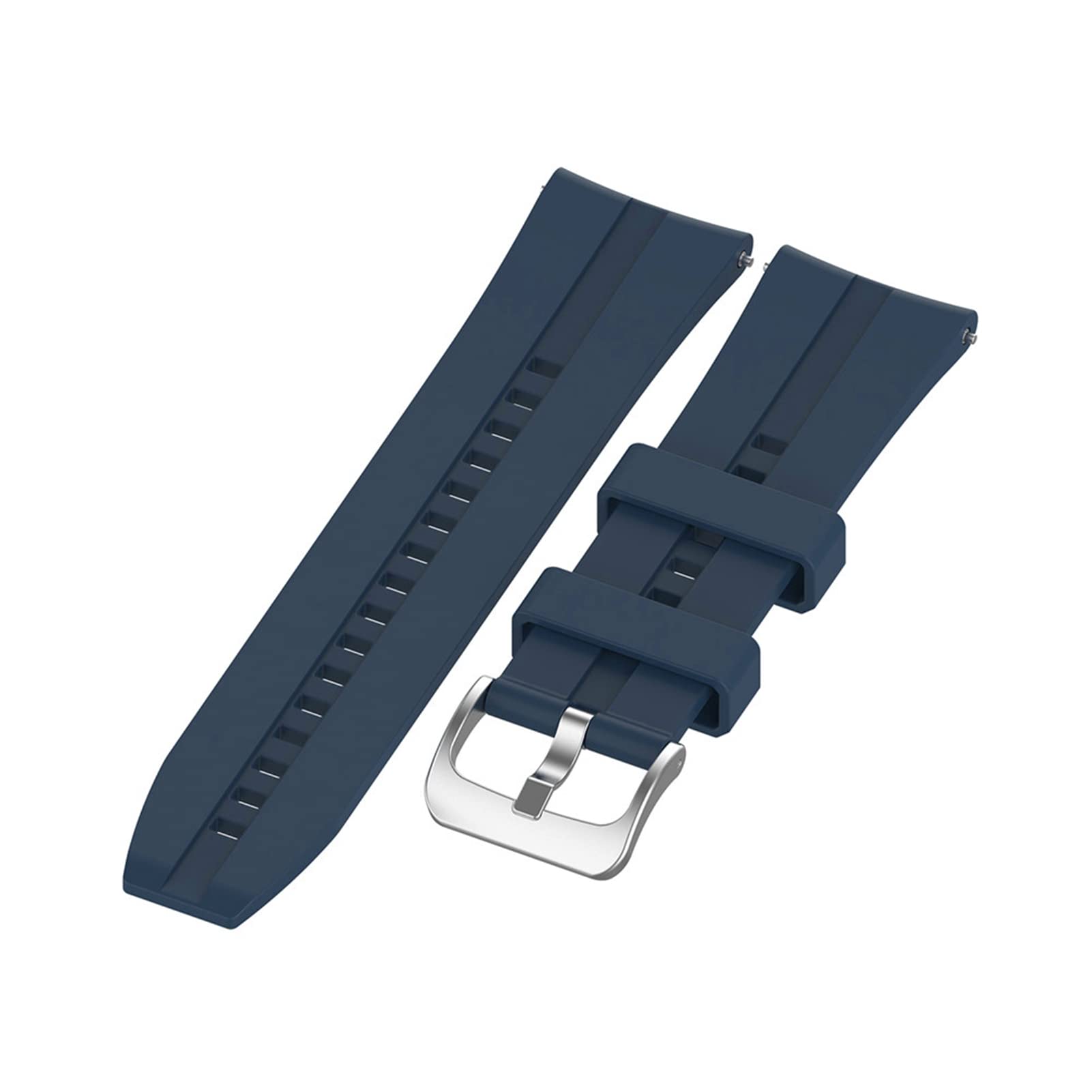 22mm Silicone Watch Strap Band Watchband Wristband Replacement with Buckle Compatible with WATCH GT 2 46mm / MagicWatch 2 46mm / Magic