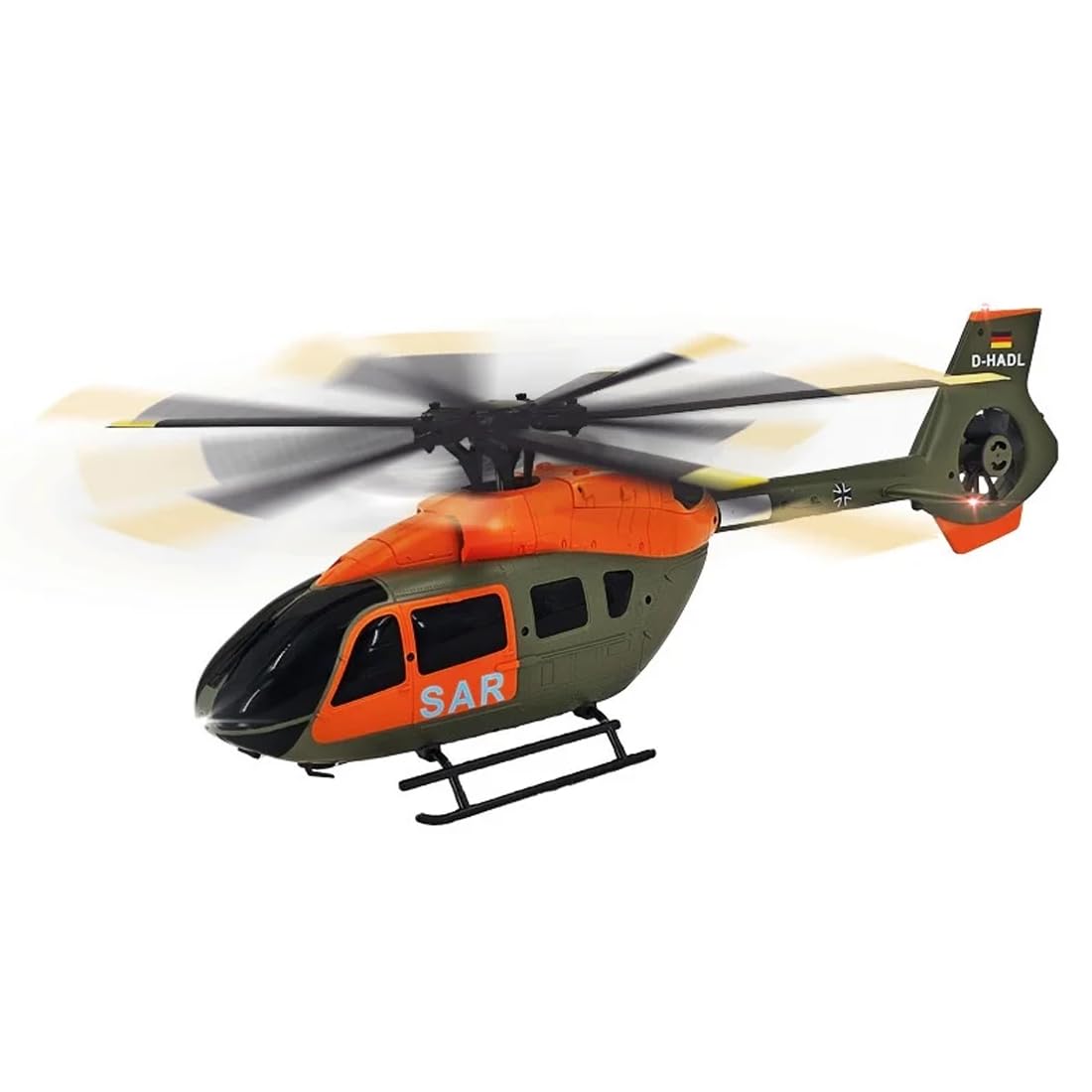 TENIREALX RC ERA C190 RC Helicopter for Adults & Beginners, 1/30 Scale 6CH Single-Rotor Flying Aircraft with 6 axis Gyro, Dual Brushless Motors & Optical Flow Positioning- RTF / 2 Battery