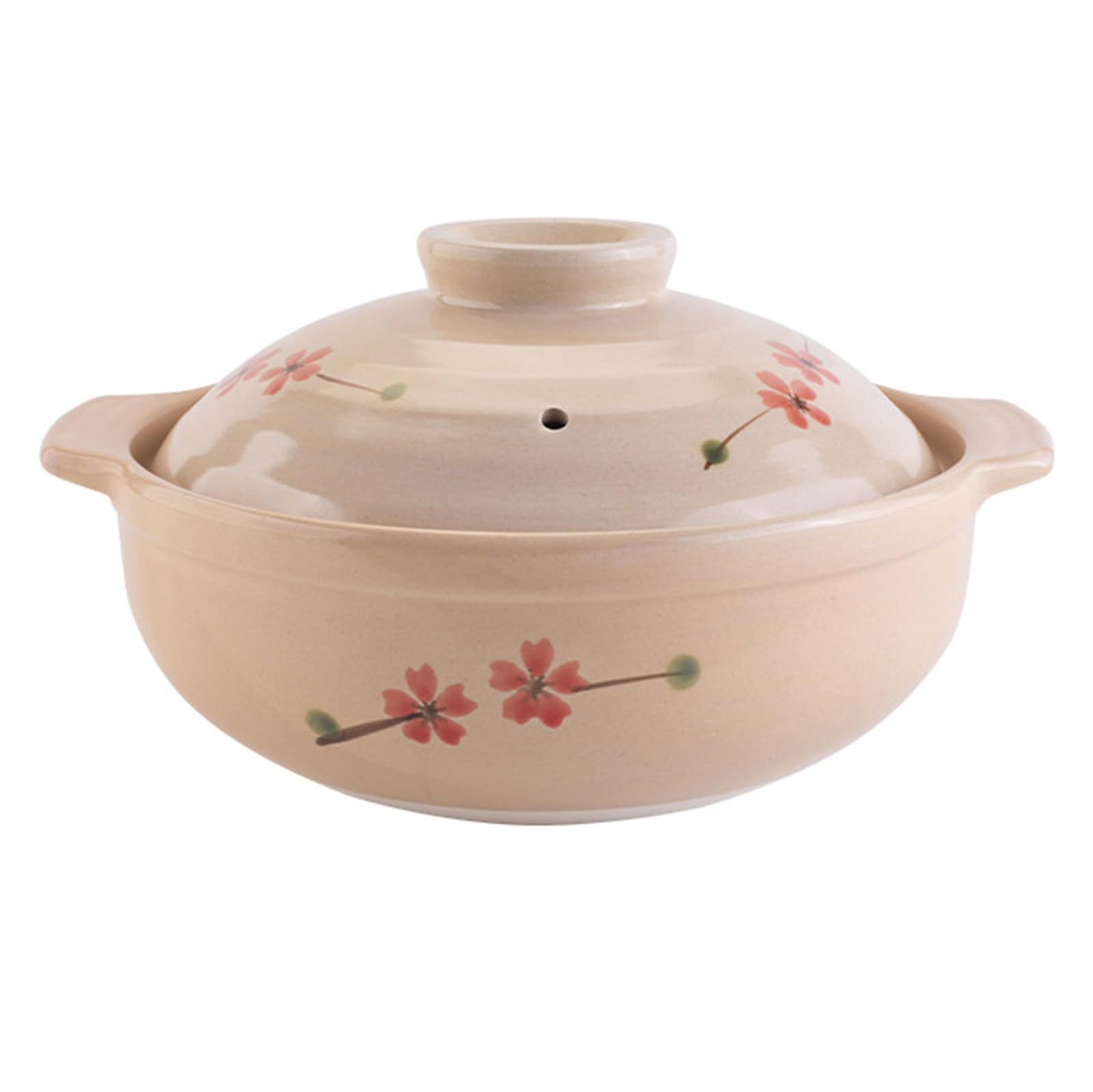Cazuela Resistente Japonesa Al Caliente,Olla De Barro Japonesa con Tapas,Cacerola De CeráMica Japonesa Donabe Cocotte,Multifuncional,para MúLtiples MéTodos De CoccióN