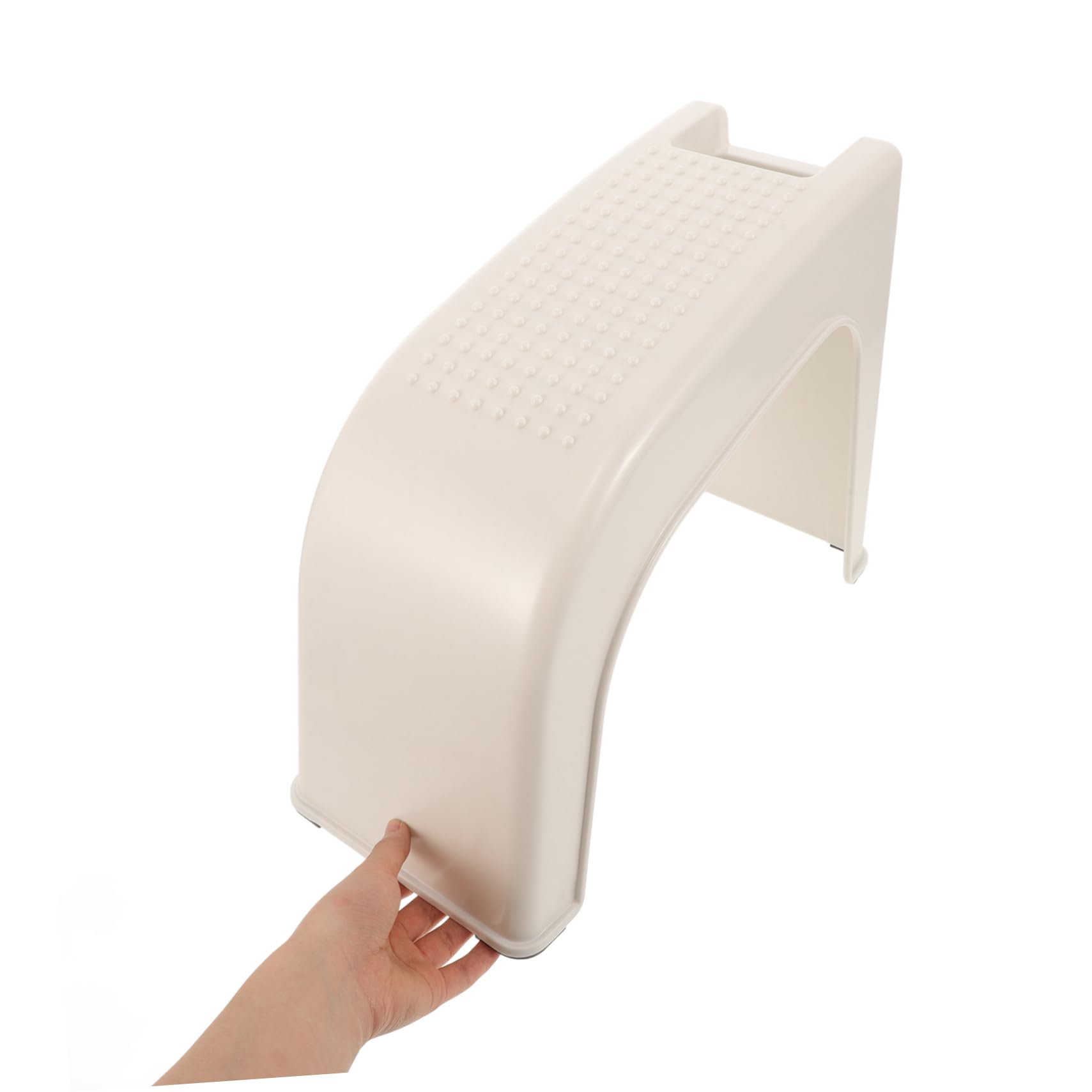 Sgabello in Plastica Poggiapiedi Per Piedi Sgabello Per Piedi Sotto La Scrivania Poggiapiedi Portatile Per Manicure Infermieri e Uso Domestico
