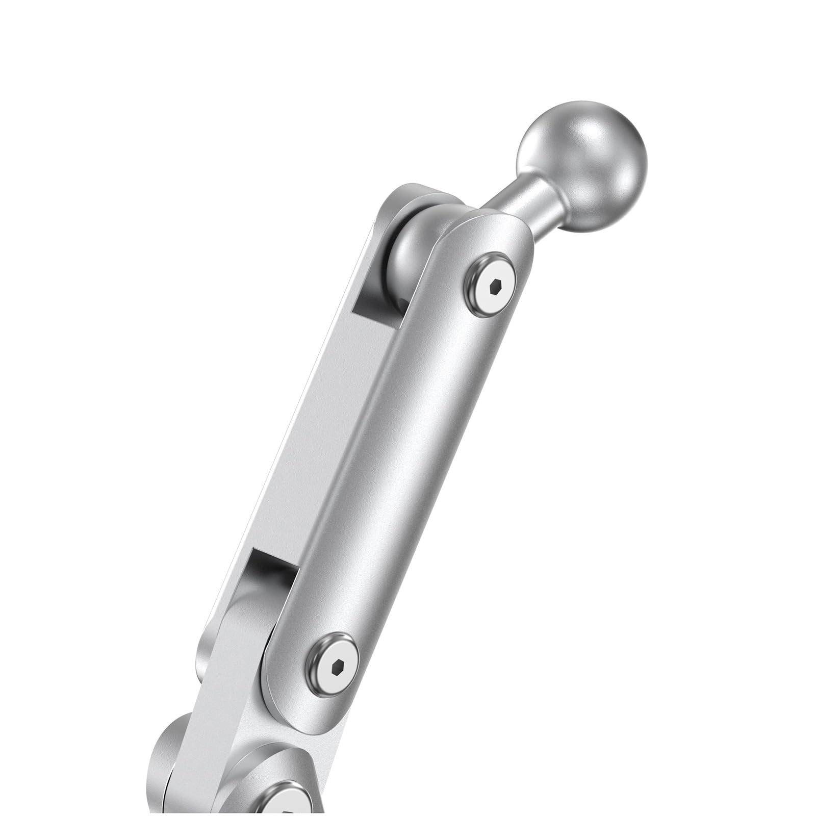 Supporto girevole per telefono/tablet in lega di alluminio con base antiscivolo spessa, supporto da scrivania, supporto per tablet
