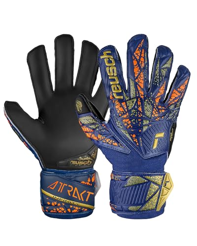 Reusch Attrakt Infinity Finger Support Junior Goalie Gloves