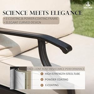 Herashouse6piecepatiofurnitureset2xswivelchair2xfixedchair1x3seatsofawithmarblingcoffeetableallcushionedoutdoorconversationsetforlawngardenbackyard Urban Country Home Decor Heras house 6 piece patio furniture set 2 x swivel chair 2 x fixed chair 1 x 3 seat sofa with marbling coffee table all cushioned outdoor conversation set for lawn garden backyard urban country home decor