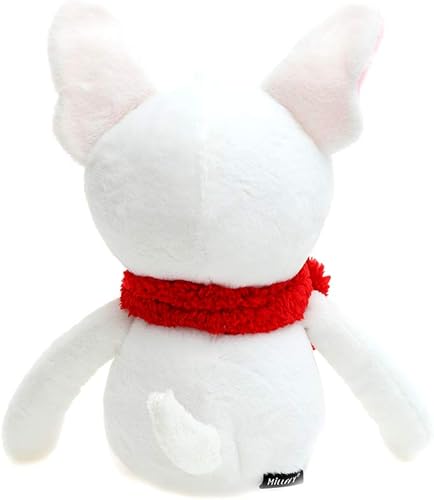 Miniatura 5 de Millffy Lindo juguete de peluche Bull Terrier para perro, muñeca suave para bebés, niños, regalos de cumpleaños (11.8 pulgadas)