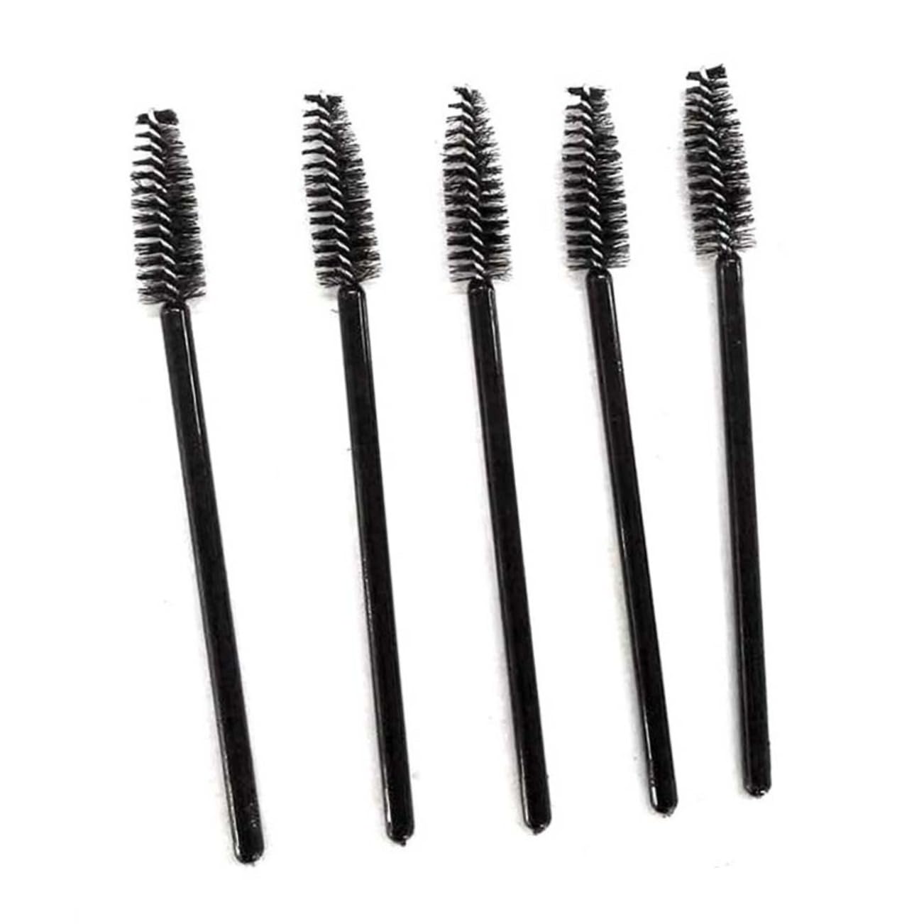Didiseaon Portable Makeup Tool Kit 12pcs Eyelash Mascara Brush Nylon Spoolie Brush for Separation