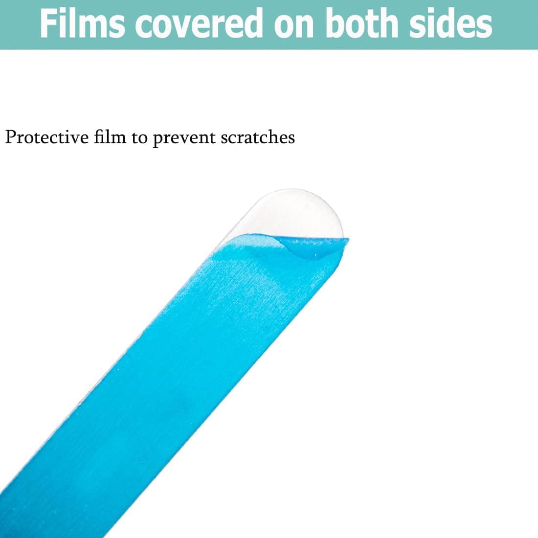 ABBECIAO 25 Pack Aluminum Bracelet Blanks for Metal Stamping and Engraving (14 Ga.) - 1/4 x 6 Inches - Image 2