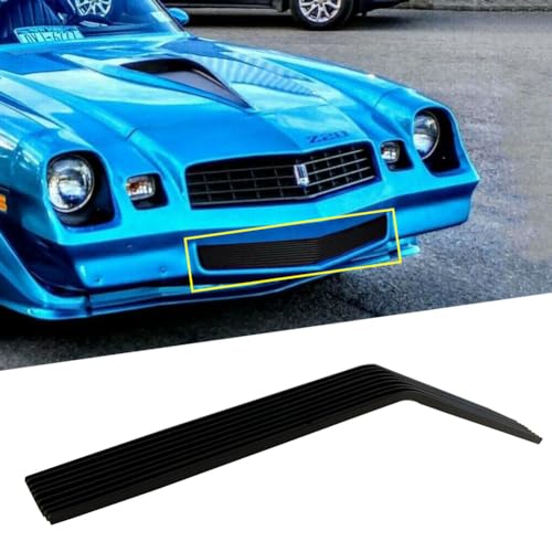 Front Bumper Grille Aluminum Black Billet Gill Insert Replacement Fits