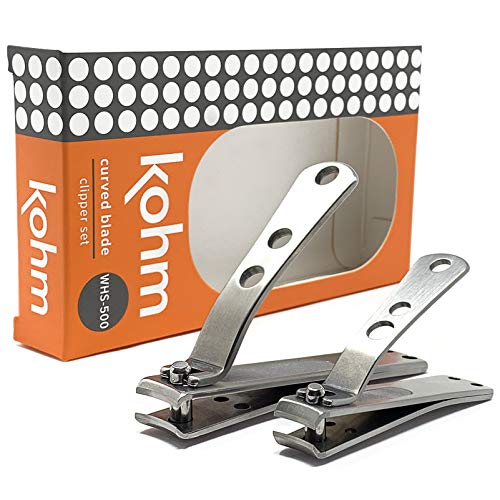 Kohm Nail Clipper Set for Thick Nails