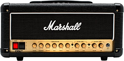Marshall DSL20HR – Tête d’Amplis à Lampes - Les Beatles, Paul McCartney, John Lennon, RIngo Starr, George Harrison Marshall DSL20HR - Tête d'Amplis à Lampes