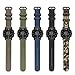 FINTIE Watch Band Compatible with Suunto Core, Premium Woven Nylon Replacement Sport Strap with Metal Buckle Compatible with Suunto Core Smart Watch (Olive)