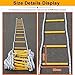 Emergency Fire Escape Rope Ladder - Compact Soft Nylon Climbing Ladder for Home & Balcony, Reusable Safety Tool for Quick Evacuations & Emergency Preparedness