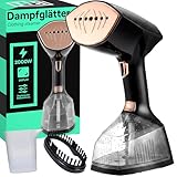 Retoo Steamer Dampfglätter mit 300ml Wassertank, 2000W, Dampfbügeleisen 45g/min, Reise Dampfglätter, Faltenentferner für Kleidung, Kein Bügelbrett erforderlich kompakt und leicht, Ideal für Zuhause