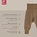 Zutano Unisex Baby Fleece Pants for Boys and Girls, Baby Sweatpants and Joggers, Mocha Heather, 12 Months