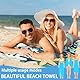 YOUYIKE Strandtuch Mikrofaser Handtuch, 70x140 cm Badetuch mit Tasche, Saugfähig und Schnell Trocknende Strandhandtuch, Leichtes und Dünnes Tragbares, Sandfrei, für Strand, Schwimmen
