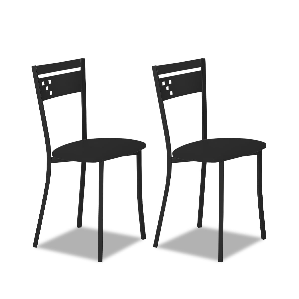 ASTIMESA Sedia da Cucina tappezzata, Pelle Sintetica Ferro, Silla DE COCINA TAPIZADA