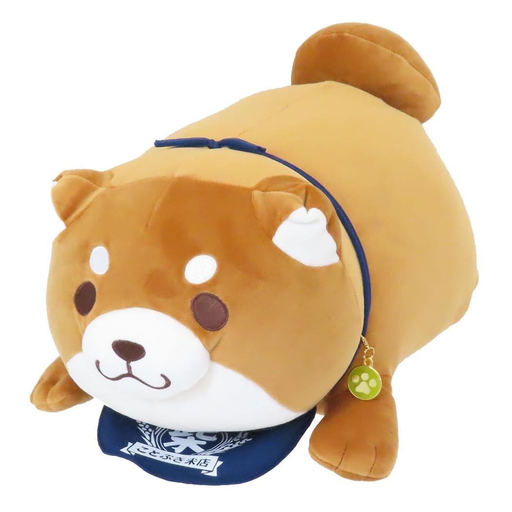 Amazon.co.jp: 忠犬もちしば[クッション]チャーム付き もちもち