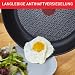 Tefal Duetto Pfanne 28cm, Edelstahlpfanne Induktion, Antihaftversiegelung, Thermo-Signal bei idealer Brattemperatur, leichte Reinigung, Kochen und Anbraten, für alle Herdarten geeignet, A70406