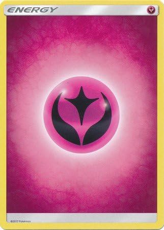 Pokemon Tarjetas - Lote de 10 tarjetas de energía de hadas (rosa)