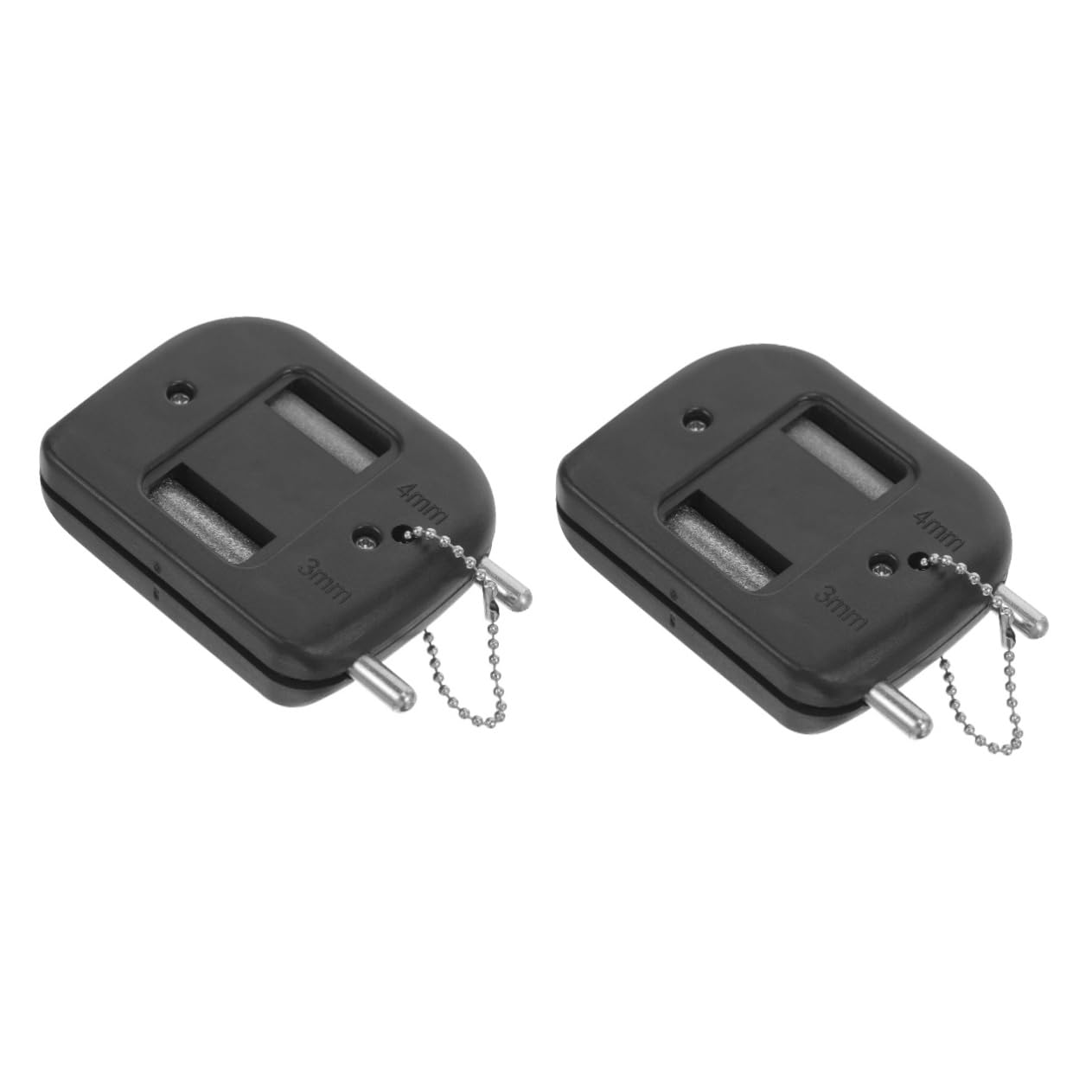 BESPORTBLE 4 Pièces Outils D'Affûtage De Lame De Glace Patins À Glace Affûteur De Patin Portable Outil D'Affûtage De Chaussures De Patinage Pratique Meule De Patin Accessoire De Lames De
