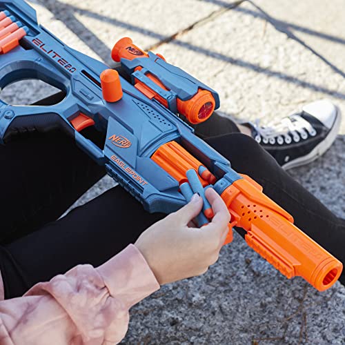 Image of Nerf Elite 2.0 Eaglepoint Rd-8 Blaster+Elite 2.0 Echo Cs-10 Blaster-(Set of 2Toy Guns), Multi