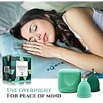 SHORDY Reusable Menstrual Cup (Small & Large) Set of 2 with Box, Medical Grade Silicone, Copa Menstruelle, Period Cup, Heavy & Light Flow, Feminine Hygiene, Tampons, Pads & Disc Alternative for Women - Image 2