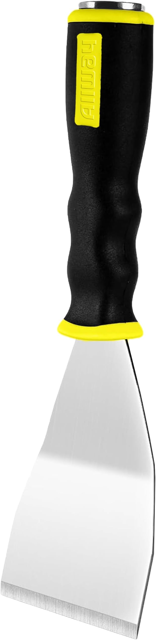 ALLWAY BS3 Soft-Grip Extendable Bent Heavy Duty Scraper with Pole Socket and Hammer End