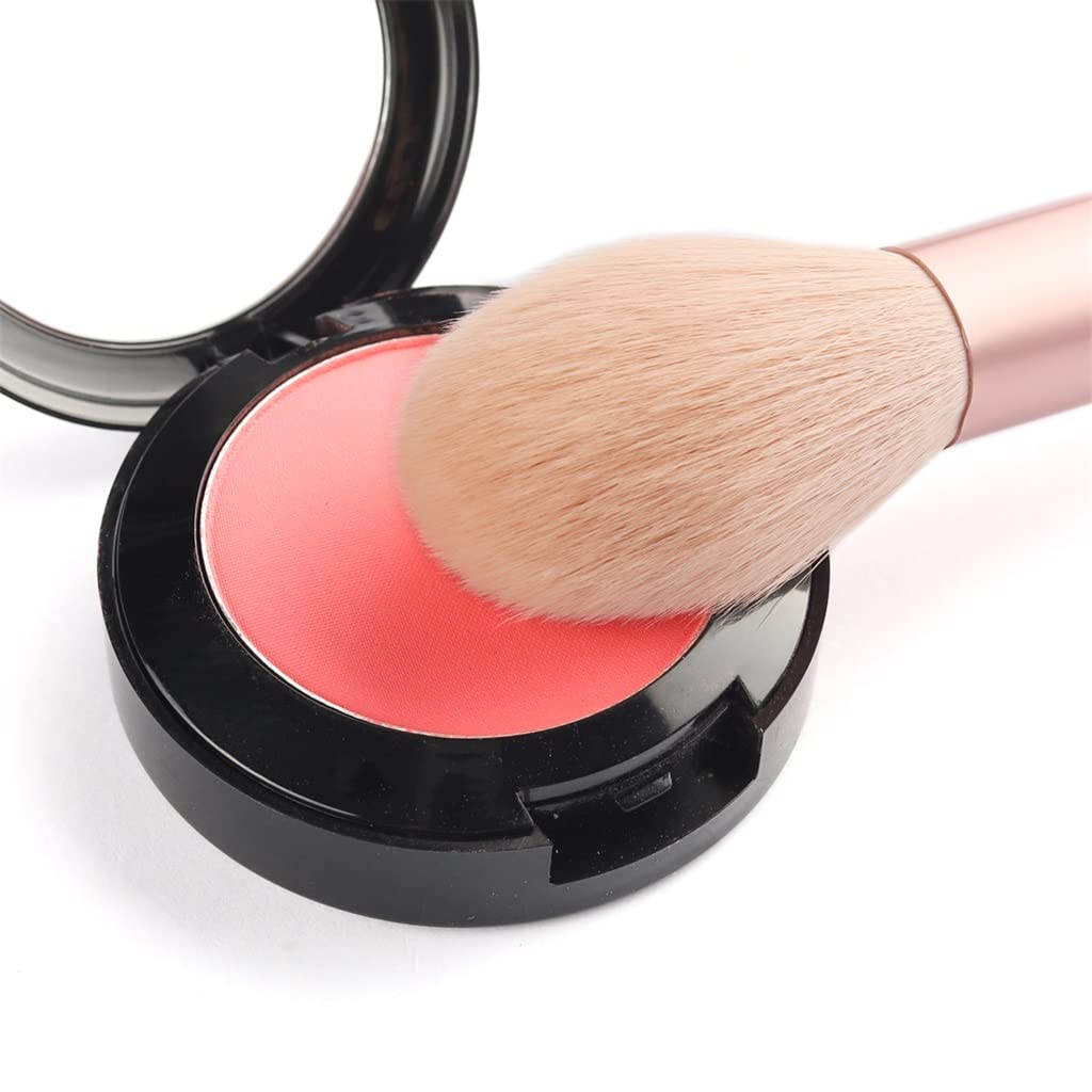11-teiliges Make-up-Pinsel-Set, Werkzeuge, Kosmetikpinsel-Set für Puder, Kontur, Rouge, Lippen, Lidschatten, Concealer, Foundation(Roze-11pcs)