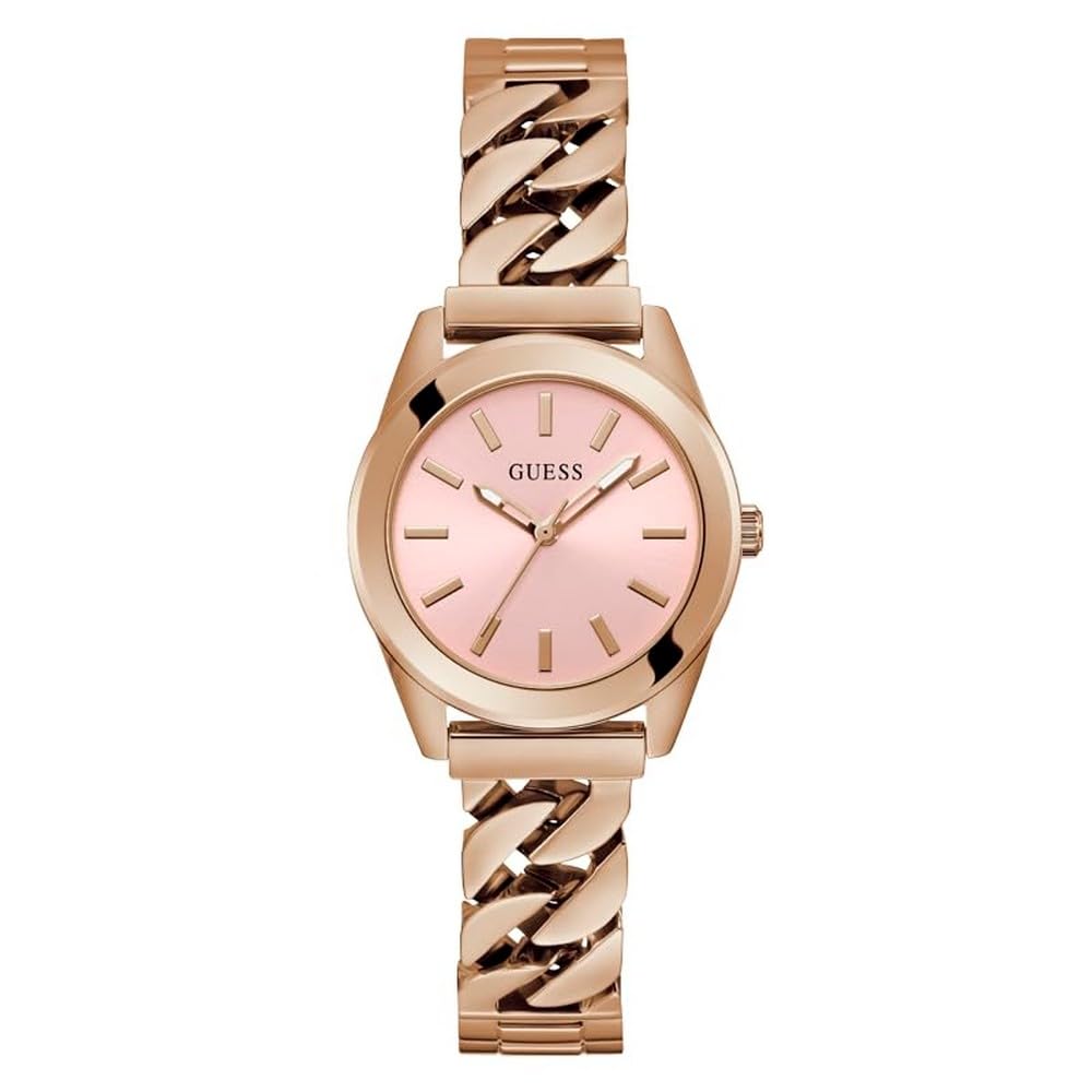 GUESS Women Pink Analog Round Dial Watch- GW0653L2 (B0CLFFGH8P) Amazon Price History, Amazon Price Tracker