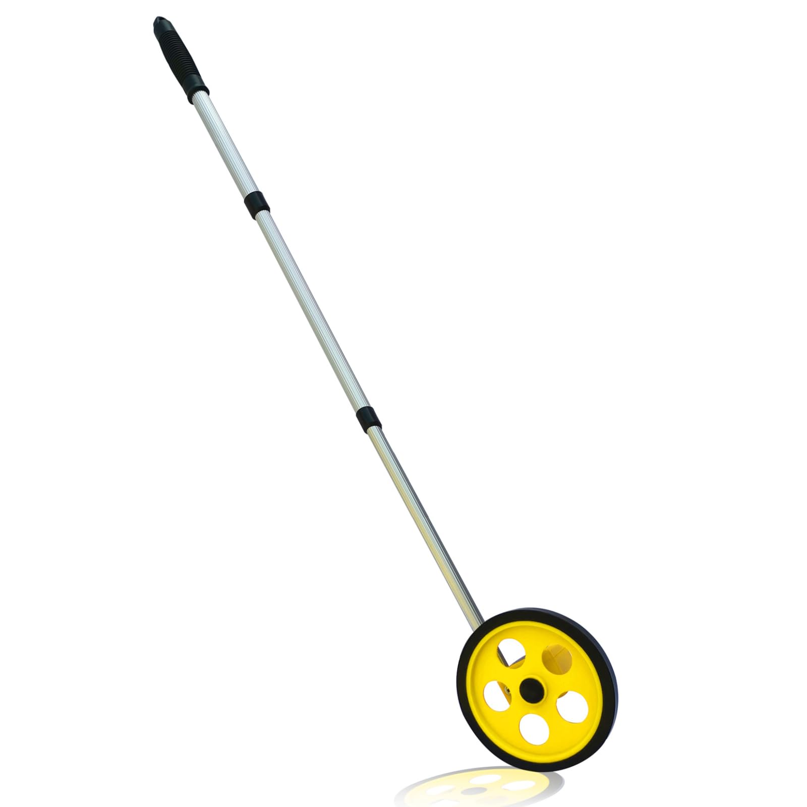 Roue De Mesure De Distance, 9999.9 M Roulette De Mesure Pliable Odometre A Roue Decametre, Télescopique Roue De Mesure Métriques Mesure De Roulement, RéInitialisation D'Un Bouton