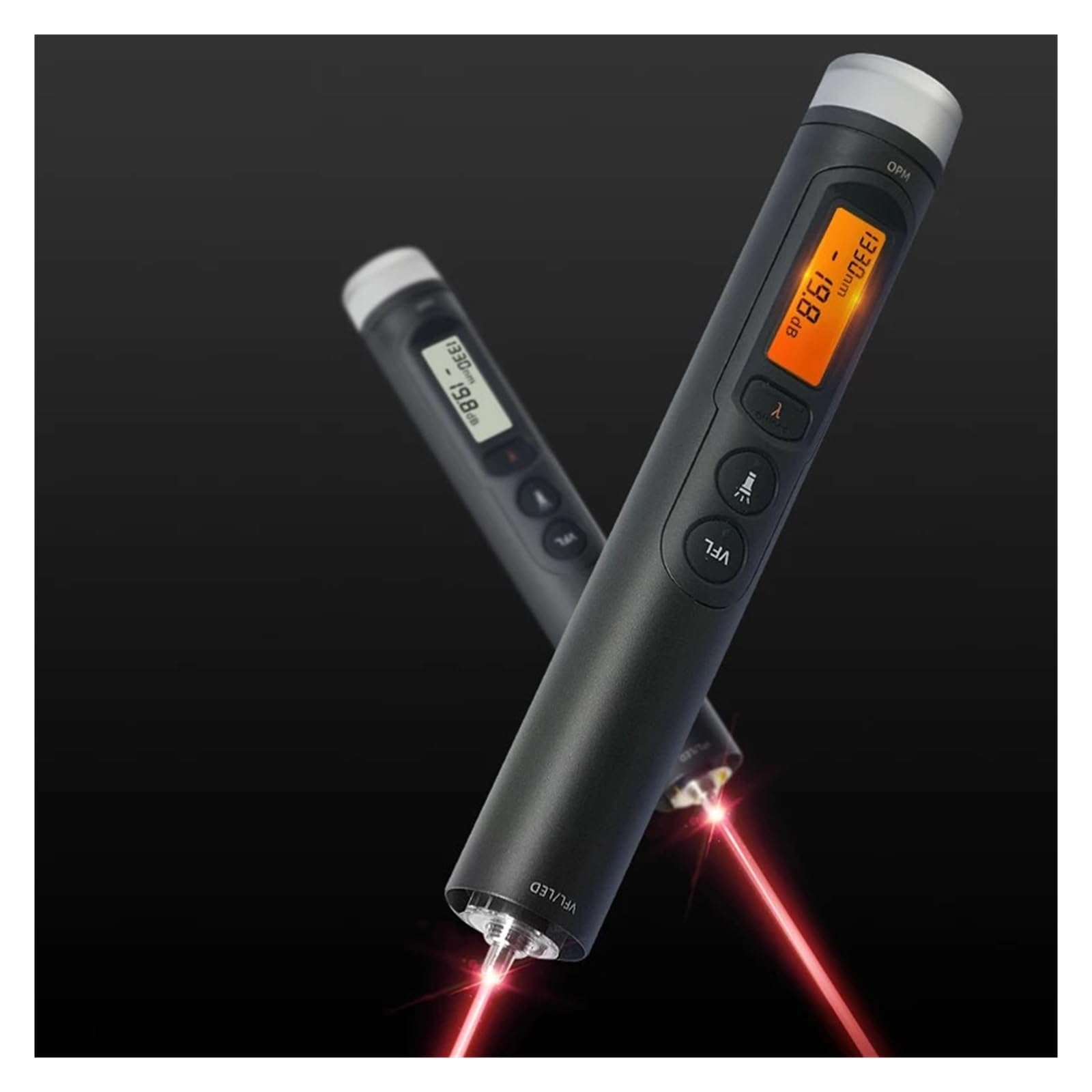TFN 10KM/20KM/30KM Fiber Optic Tester Optical Power Meter VFL&OPM Visual Fault Locator(20KM)