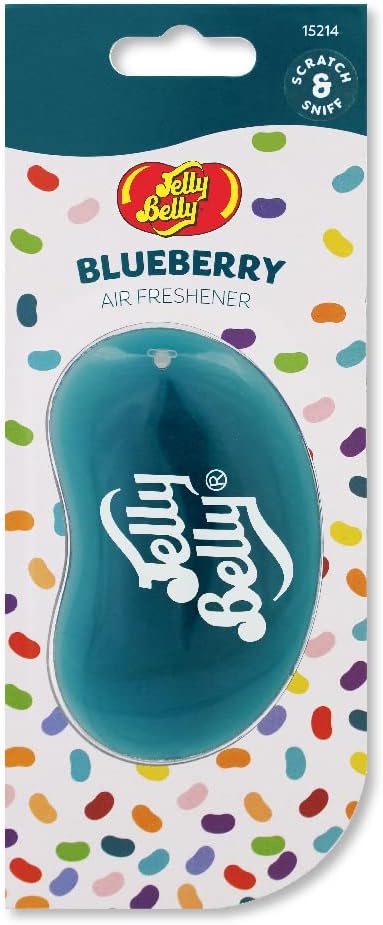 Jelly Belly Blueberry 3D Hanging Air Freshener