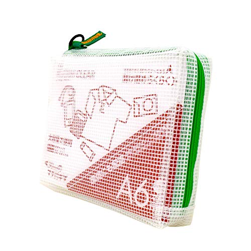 ノータム メッシュケース マチ付き クリア A6 グリーン UNCM-A6#29