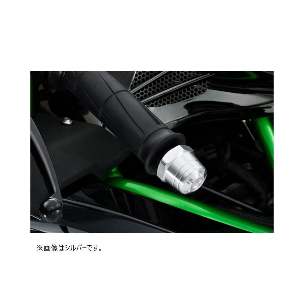Amazon | アグラス(AGRAS) バーエンド アルミ削り出し レッド Ninja H2